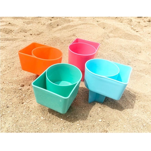 Beach Cup Holders (4) - Picture 3 of 12